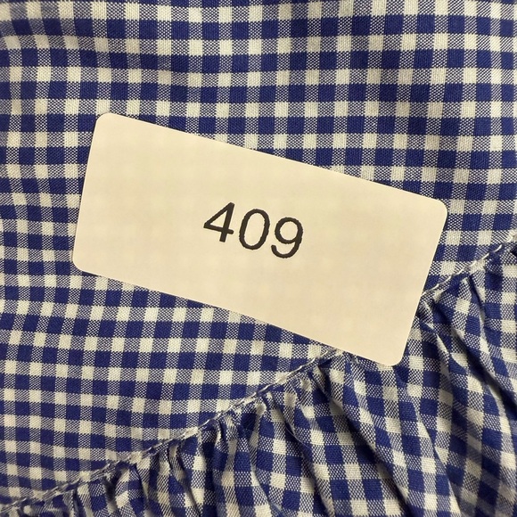 Ralph Lauren blue gingham skirt 12 cottagecore - Picture 8 of 8